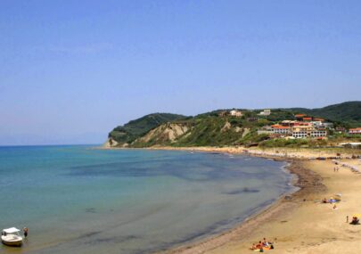 agios stefanos beach corfu